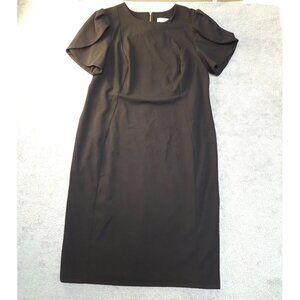 Calvin Klein Tulip Sleeve Sheath Dress, 16W